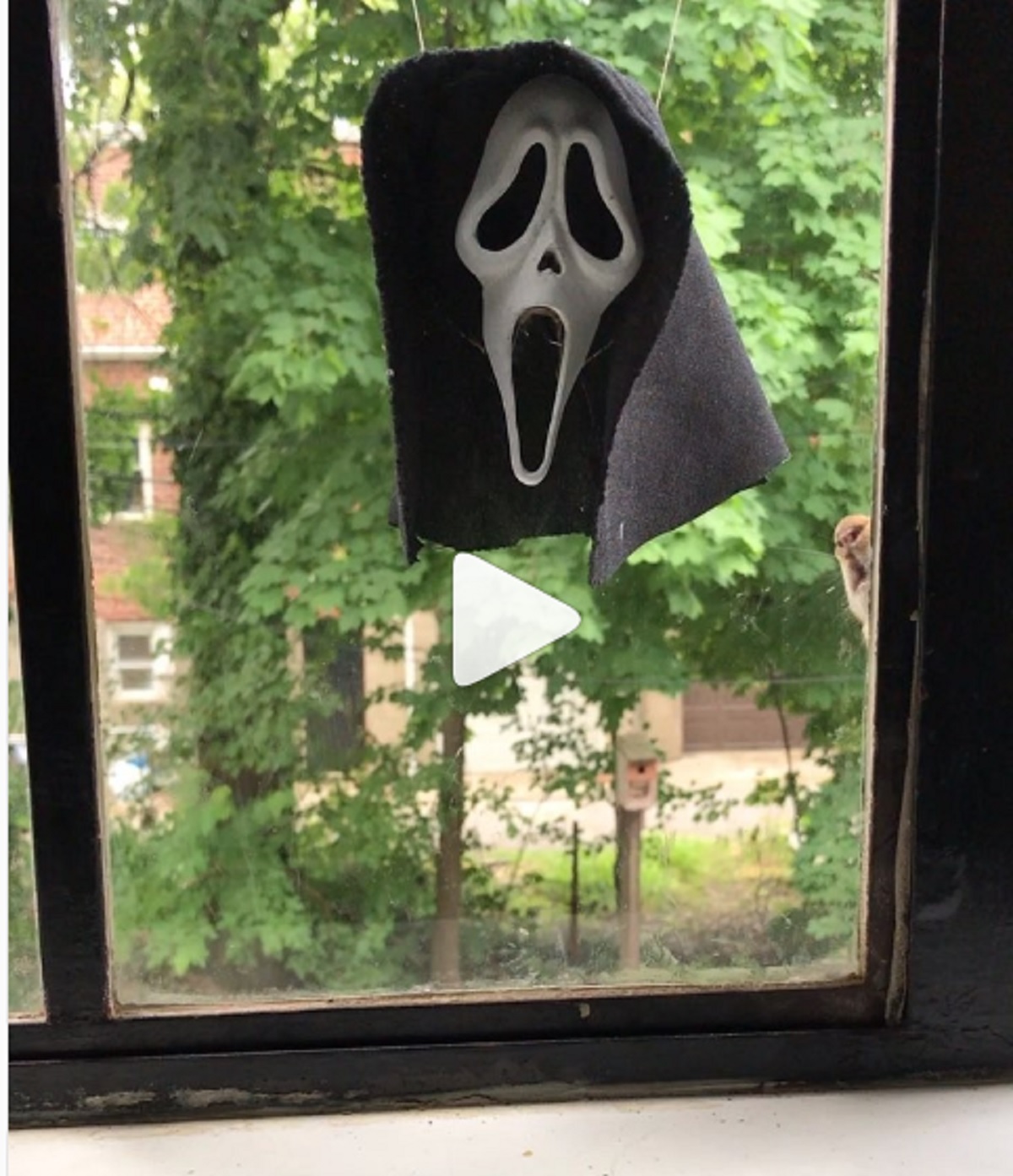 Карнавальная маска Крик с языком для костюма на хэллоуин
