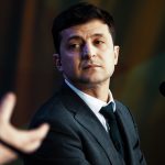 Newly elected President of Ukraine Vladimir Zelensky