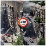 пожар в центре киева