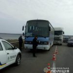 авария грузовик автобус