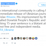 Лінас-Лінкявічюс-у-Twitter