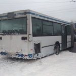 загорелся автобус
