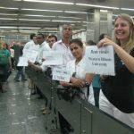 welcomers-in-airport