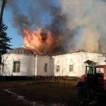пожар храм