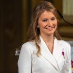 Princess Elisabeth Of Belgium Celebrates Her 18th Anniversary At The Royal Palace In Brussels