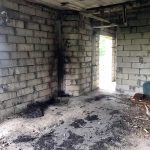 бездомніе устроили пожар