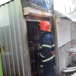 пожар в киоске
