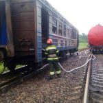 горел вагон электрички
