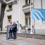 поднятие крымского флага