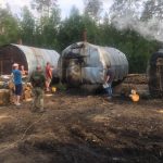 незаконный древесный уголь