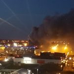 пожар в аэропорту