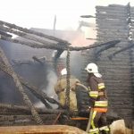 пожар на базе отдыха