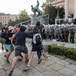 протесты в сербии