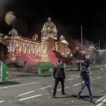 протесты сербия