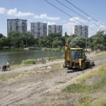 ремонт в парке
