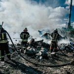 пожар свалка киев