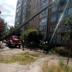 пожар спасли мужчину