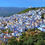 View of Chefchaouen in Marocco